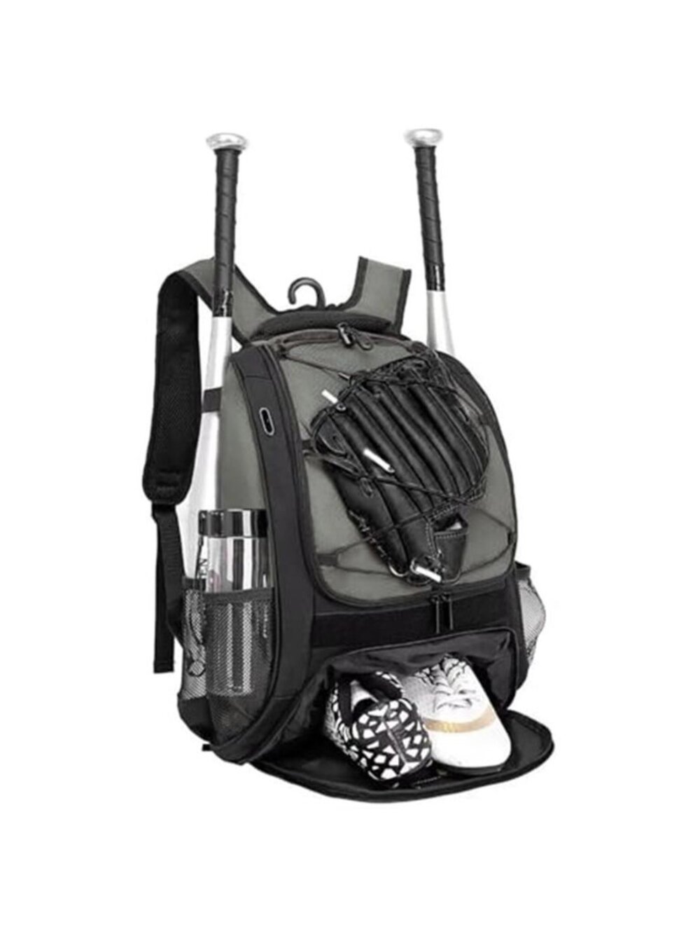 Baseball Bag Softball Backpack - Youth Adult T Ball Bat Equipment Bag